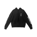 Chrome Hearts 1988 Vertical Logo Black Pullover Hoodie