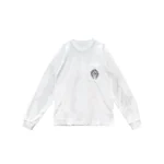 Chrome Hearts Las Vegas Exclusive Horseshoe White Long Sleeve Tee