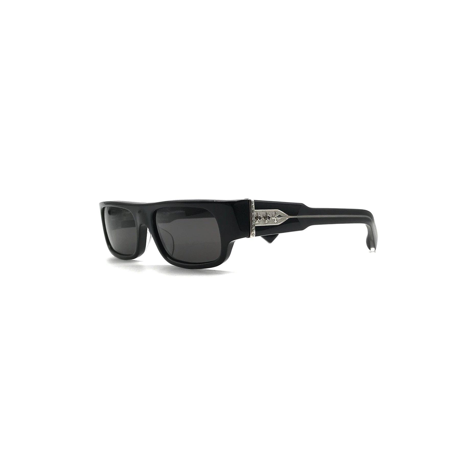1_90.jpg Chrome Hearts TRYVAGAGAIN Black Sunglasses - Image 1