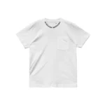 Chrome Hearts Black Neck Script Logo Short Sleeve Tee