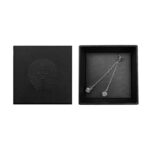 Chrome Hearts Silver Dice Drop Earring