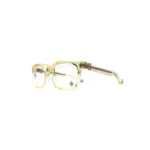 Chrome Hearts HARD WC Silver Cross Glasses Frame