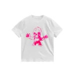 Chrome Hearts Pink Foti Harris Short Sleeve T-Shirt Tee