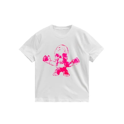Chrome Hearts Pink Foti Harris Short Sleeve T-Shirt Tee
