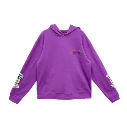 Chrome Hearts Matty Boy Chomper PURRELLE Graffiti Hoodie