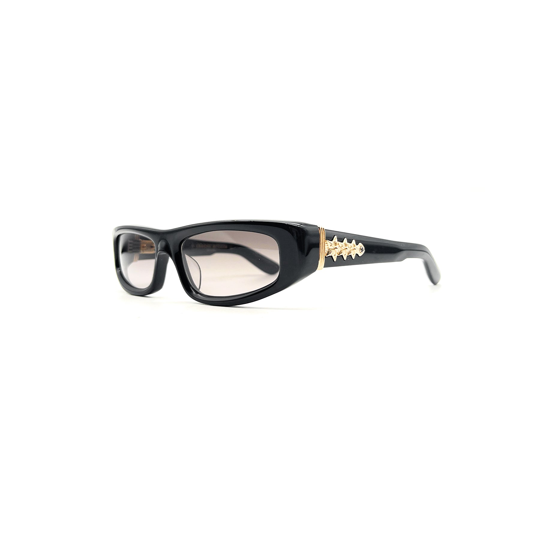 Roller_matty_1.jpg Chrome Hearts ROLLER Star BK/GP Sunglasses - Image 1