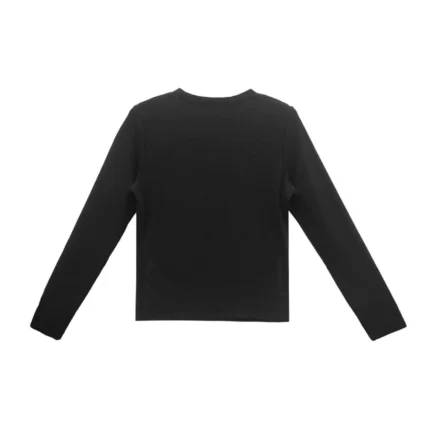 Chrome Hearts Bad Seed CH Embroidered Black Long Sleeve T-shirt