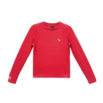 Chrome Hearts Bad Seed CH Embroidered Red Long Sleeve T-shirt