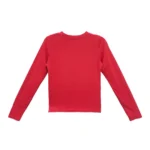 Chrome Hearts Bad Seed CH Embroidered Red Long Sleeve T-shirt