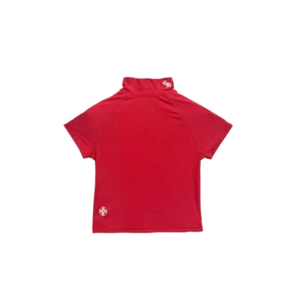 Chrome Hearts Bad Seed Short Sleeve Mock Neck T-Shirt