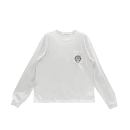 Chrome Hearts Beijing Exclusive Horseshoe Logo Long Sleeve T-Shirt Tee