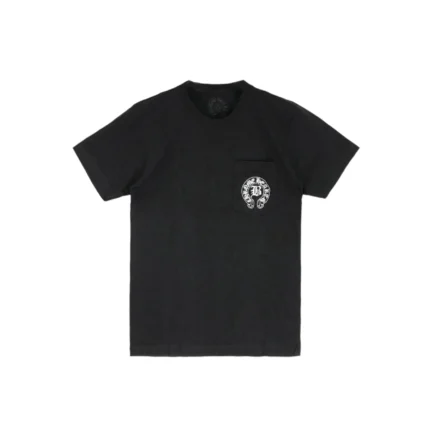 Chrome Hearts Bella Hadid Horseshoe Logo Short Sleeve T-Shirt