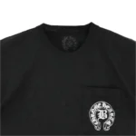 Chrome Hearts Bella Hadid Horseshoe Logo Short Sleeve T-Shirt
