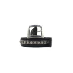 Chrome Hearts Bella Hadid Square Buckle Studded Belt