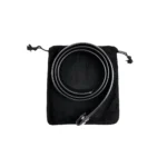 Chrome Hearts Black Leather Belt - Image 3