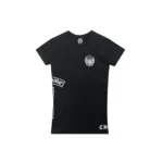 Chrome Hearts Black TBar Fleur Logo Short Sleeve Tee