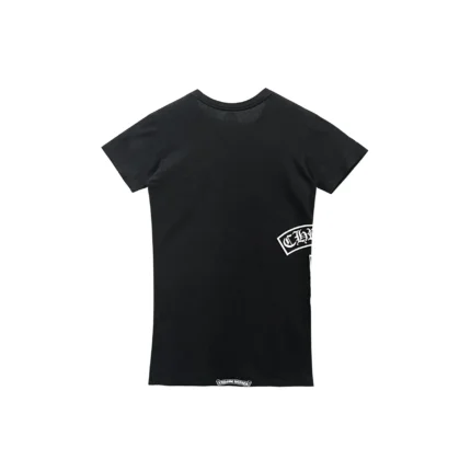 Chrome Hearts Black TBar Fleur Logo Short Sleeve Tee
