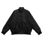 Chrome Hearts Black Tonal Monogram Cross Pattern Quilted Jacket