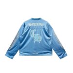 Chrome Hearts Blue Script Logo Long Sleeve Tee