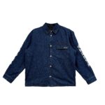 Chrome Hearts Blue Script Padded Denim Jacket