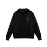 Chrome Hearts Blue Vertical Script Logo Pullover Hoodie