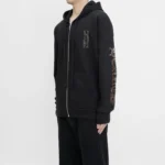 Chrome Hearts Brown Glitter 1988 Zip Up Hoodie