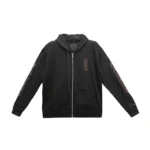 Chrome Hearts Brown Glitter 1988 Zip Up Hoodie