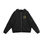 Chrome Hearts Camo Triple Cross Horseshoe Zip Hoodie