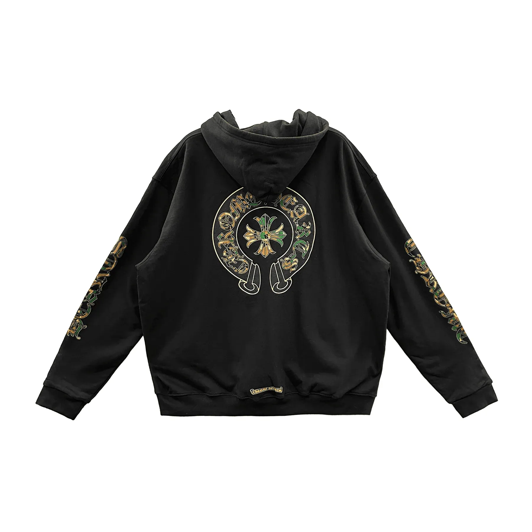 Chrome Hearts Camo Triple Cross Horseshoe Zip Hoodie Chrome Hearts Camo Triple Cross Horseshoe Zip Hoodie