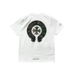 Chrome Hearts Camouflage Horseshoe Logo Short Sleeve Tee