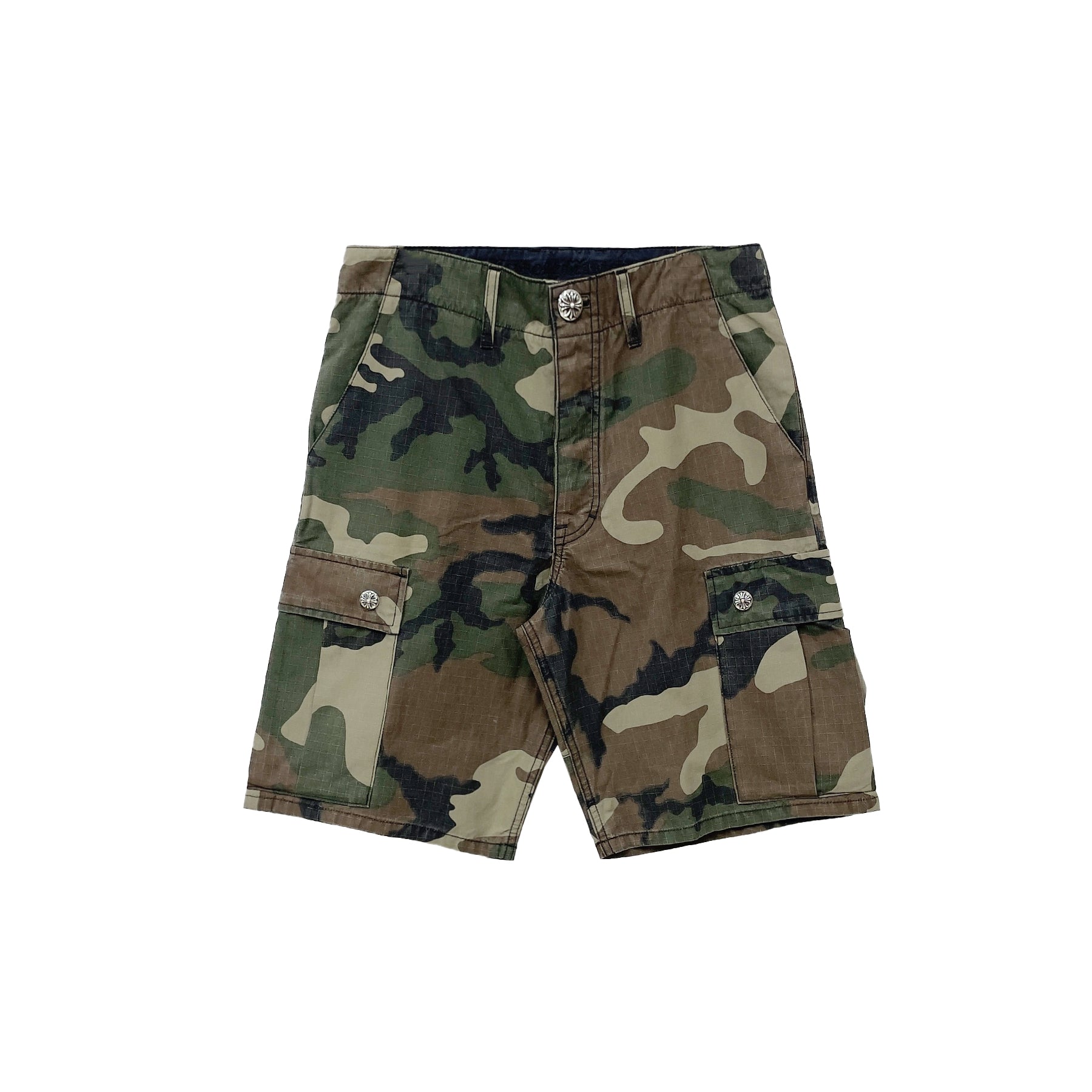chrome-hearts-camouflage-shorts-8296271.jpg Chrome Hearts Camouflage Shorts - Image 1