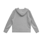 Chrome Hearts Cashmere Embroidered Grey Sweater Zip Up Hoodie