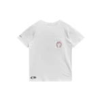 Chrome Hearts Cemetery Cross Red Horseshoe Short Sleeve T-Shirt Tee