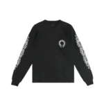 Chrome Hearts Classic Horseshoe Logo Long Sleeve T-shirt