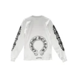 Chrome Hearts Classic Horseshoe Logo Long Sleeve T-shirt