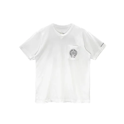 Chrome Hearts Classic Horseshoe Logo Short Sleeve T-shirt
