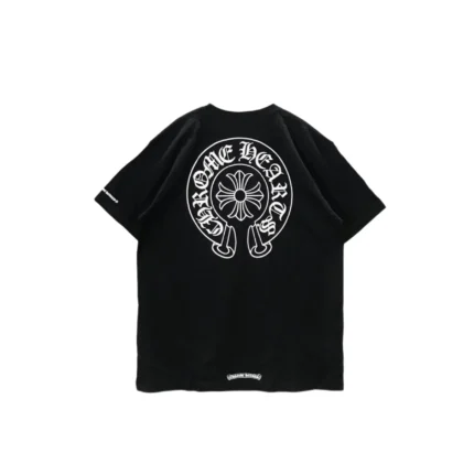 Chrome Hearts Classic Horseshoe Logo Short Sleeve T-shirt