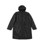 Chrome Hearts Cross Patch Black Nylon Parka Jacket
