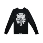 Chrome Hearts Dagger Waffle Thermal Long Sleeve Shirt