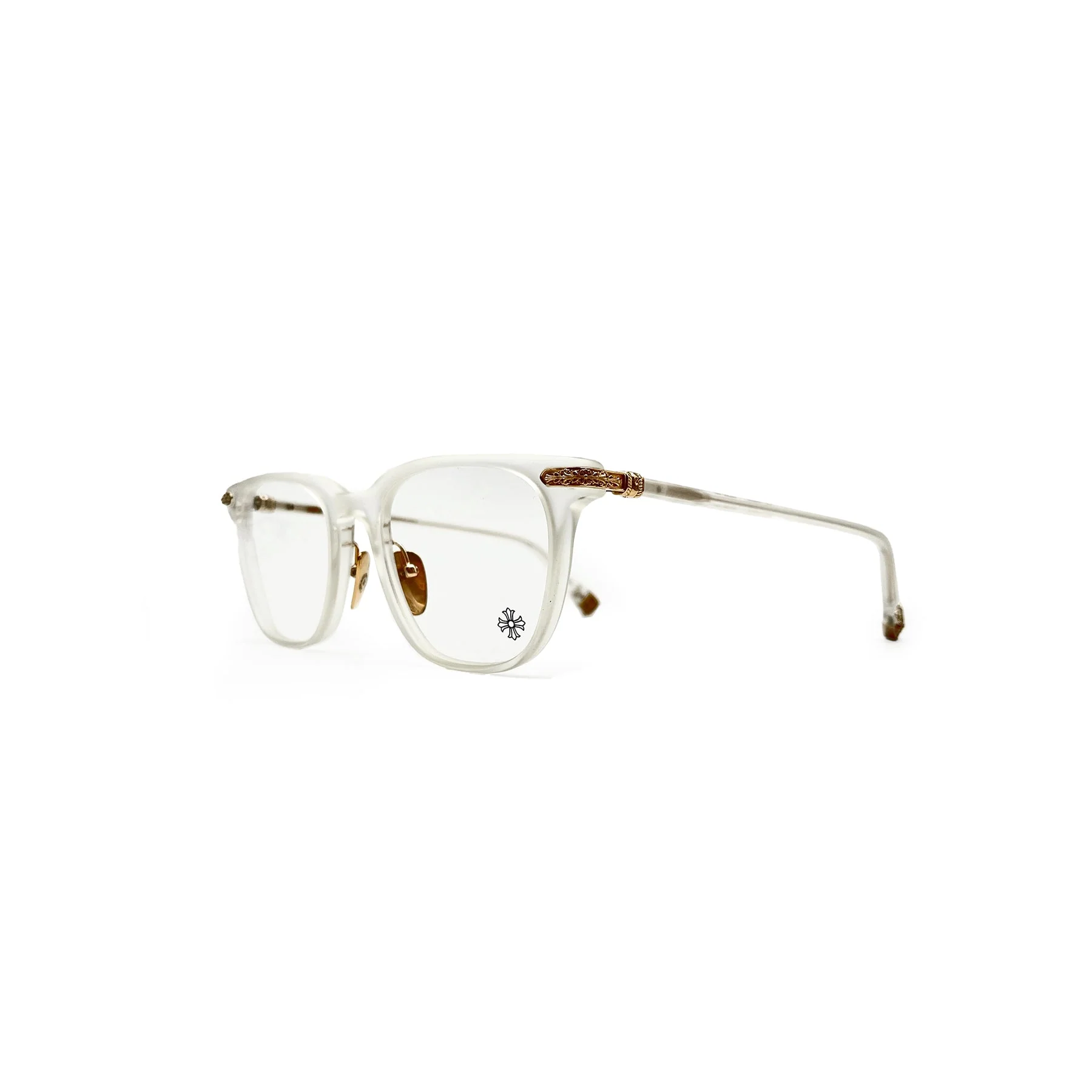 Chrome Hearts DARLIN MT/CRYS Glasses Frame Chrome Hearts DARLIN MT/CRYS Glasses Frame