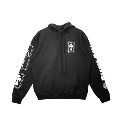 Chrome Hearts Deadly Doll Comic Horseshoe Hoodie
