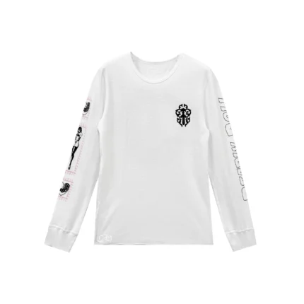 Chrome Hearts Deadly Doll Horseshoe Waffle Thermal Long Sleeve T-Shirt Tee