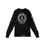 Chrome Hearts Deadly Doll Horseshoe Waffle Thermal Long Sleeve T-Shirt Tee