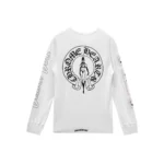 Chrome Hearts Deadly Doll Horseshoe Waffle Thermal Long Sleeve T-Shirt Tee