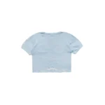 Chrome Hearts Dipped in Blue Cropped Tee