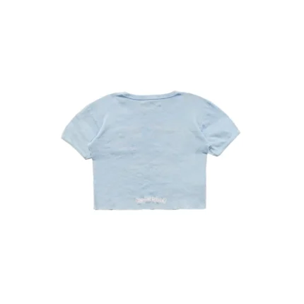 Chrome Hearts Dipped in Blue Cropped Tee