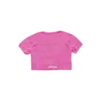 Chrome Hearts Dipped in Pink Cropped Tee