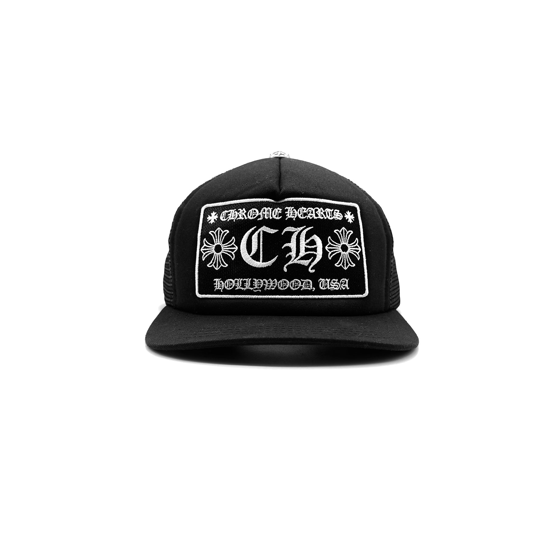chrome-hearts-embroidered-ch-cross-logo-black-baseball-cap-2963253.jpg Chrome Hearts Embroidered CH Cross Logo Black Baseball Cap - Image 1
