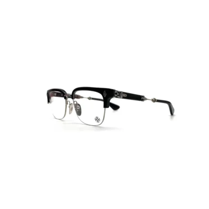 Chrome Hearts Evagilist Diamond BK/SS Glasses Frame
