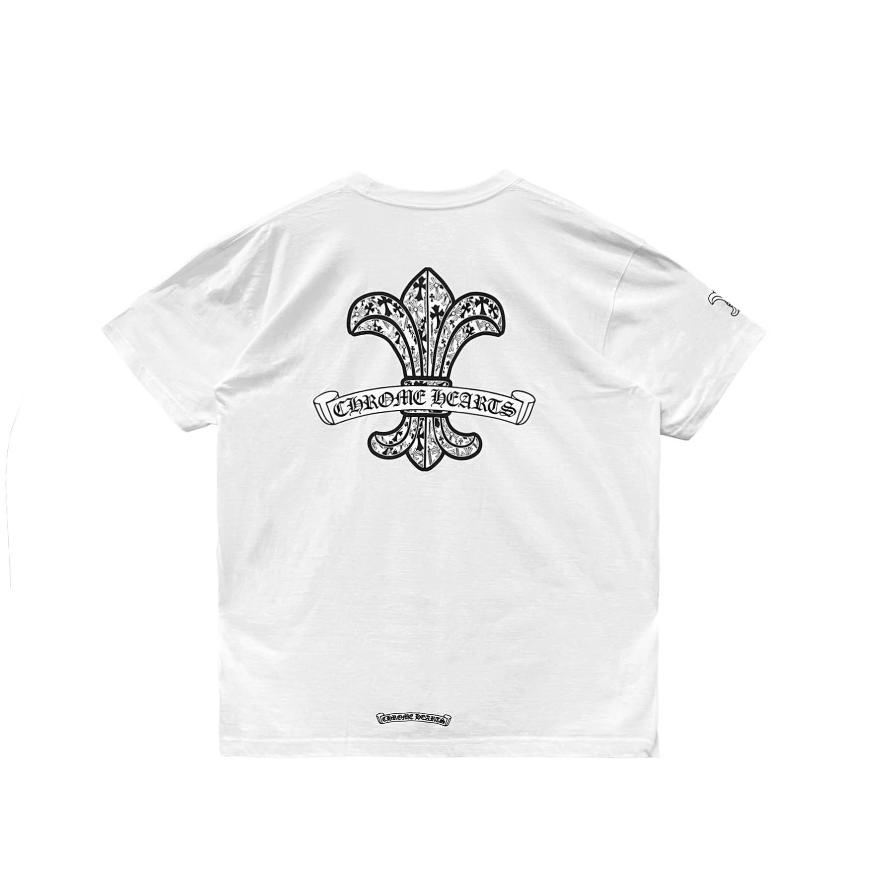Chrome Hearts Fleur Logo Short Sleeve Tee Chrome Hearts Fleur Logo Short Sleeve Tee